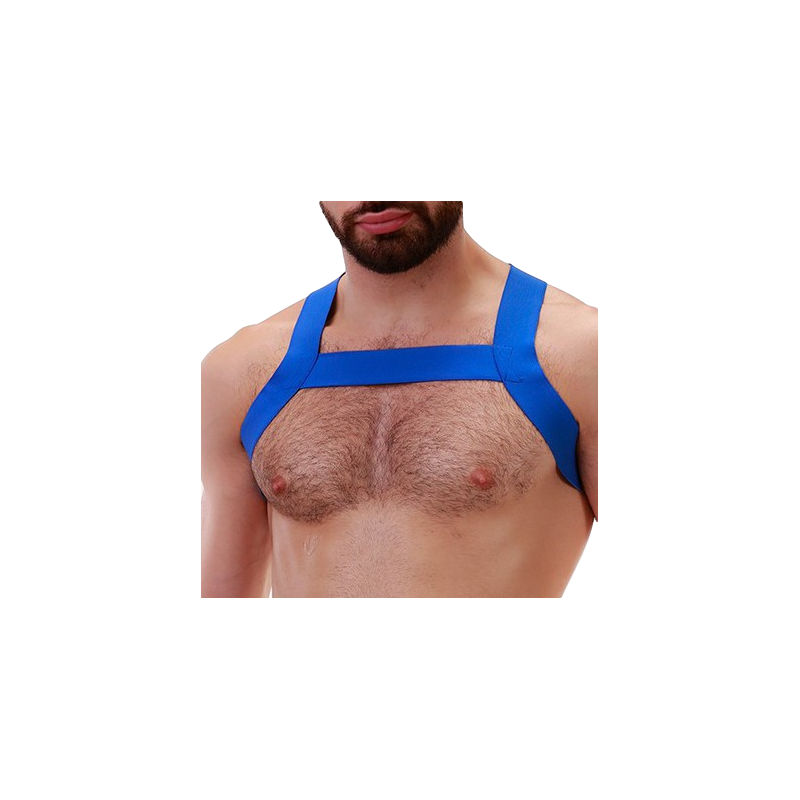 Barcode Berlin Harnais en élastique Matt Bleu